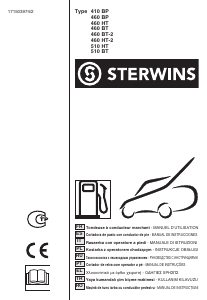 Manual de uso Sterwins 410 BP Cortacésped