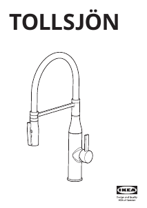 Hướng dẫn sử dụng IKEA TOLLSJON Vòi nước
