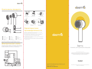 Руководство Deerma DEM-MQ813W Машинка для удаления катышков