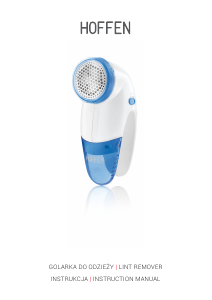 Manual Hoffen LR-8435-B Fabric Shaver