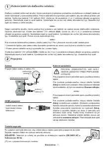 Návod Orava LT-ANDR70 A01 LED televízor