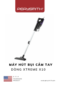 Hướng dẫn sử dụng Perysmith Xtreme X10 Máy hút bụi