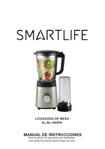Manual de uso Smartlife SL-BL1402PN Batidora