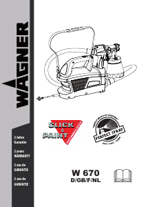 Mode d’emploi Wagner W 670 Pistolet à Peinture