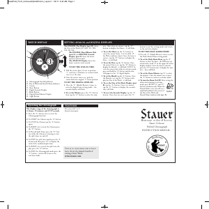 Manual Stauer 20410 Watch