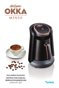 Kullanım kılavuzu Arzum OK 004-D Okka Minia Kahve makinesi