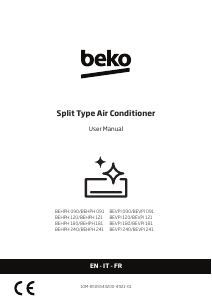 Manuale BEKO BEHPH 120/ BEHPH 121 Condizionatore d’aria