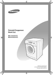 Panduan Samsung WD-J1255S Mesin Cuci