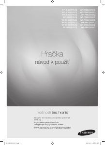 Manuál Samsung WF-F862 Pračka