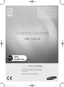 Handleiding Samsung WF0702WKE Wasmachine