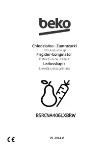 Instrukcja BEKO B5RCNA406LXBRW Lodówko-zamrażarka