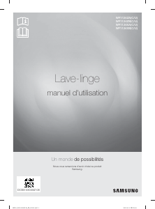 Mode d’emploi Samsung WF1124XAU Lave-linge