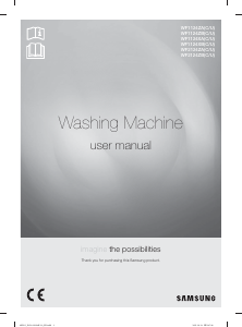 Bruksanvisning Samsung WF1124ZAC Tvättmaskin