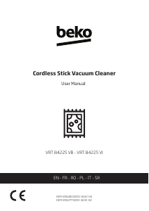 Handleiding BEKO VRT 84225 VI Stofzuiger