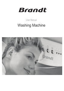 Manual Brandt BWF612WWE Washing Machine