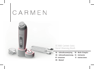 Handleiding Carmen FC1800 Gezichtsreinigingsborstel