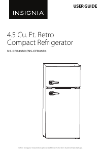Handleiding Insignia NS-CFR45R3 Koel-vries combinatie