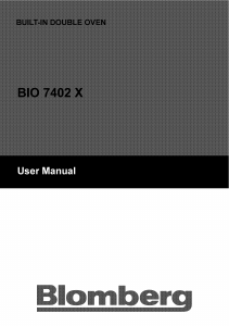 Handleiding Blomberg BIO 7402 Oven