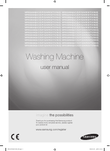 Manual Samsung WF8500NHW Mașină de spălat