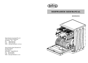 Manual Belling BDW60SS Dishwasher
