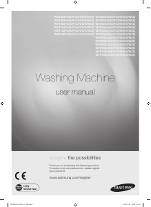 Bruksanvisning Samsung WF8704ASA Tvättmaskin