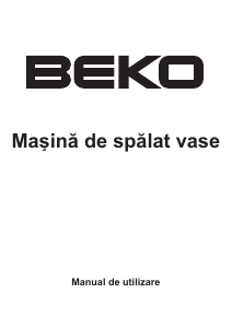 Manual BEKO DFN 6510 Maşină de spălat vase