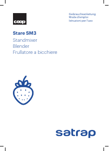 Bedienungsanleitung Satrap Stare SM3 Standmixer