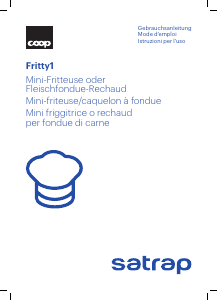 Manuale Satrap Fritty1 Friggitrice