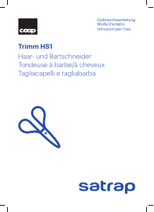 Bedienungsanleitung Satrap Trimm HS1 Haarschneider