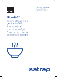 Mode d’emploi Satrap Micro MG2 Micro-onde