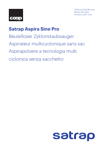 Mode d’emploi Satrap Aspira Sine Pro Aspirateur