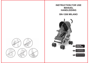Handleiding Baninni Milano Kinderwagen