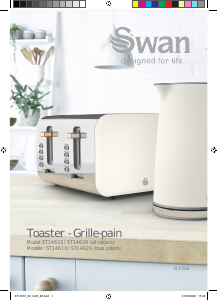 Manual Swan ST14620WHTN Toaster