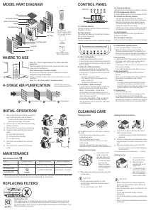 Manual Winix XQ Pro Air Purifier