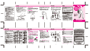 説明書 イズミ KC-500 ファブリックシェーバー