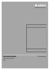 Brugsanvisning Asko DFI5448DXXL Opvaskemaskine