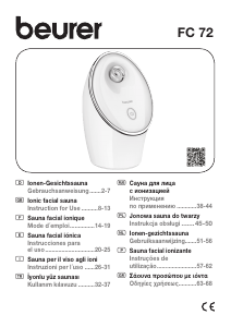 Bedienungsanleitung Beurer FC 72 Gesichtssauna