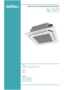 Handleiding Daitsu DUF-24K-CF Airconditioner