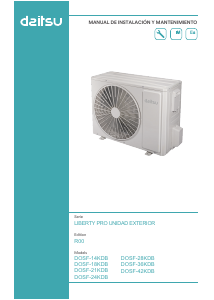Manual de uso Daitsu DOSF-36KDB Aire acondicionado