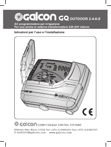 Manuale Galcon AC-4 GQ Centralina irrigazione