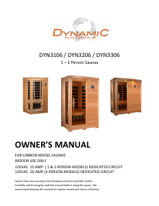 Handleiding Dynamic DYN3206 Sauna