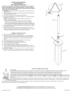 Manual de uso Kichler 15315AZT Side Lámpara