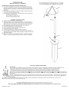 Handleiding Kichler 15315AZT6 Side Lamp