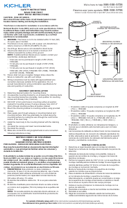 Manual Kichler 15784CBR Small Lamp