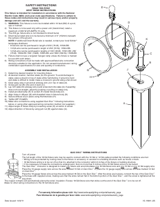 Manual de uso Kichler 15361BKT Six Lámpara