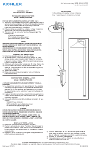 Mode d’emploi Kichler 15800AZT27R Ripley Lampe