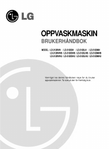Bruksanvisning LG LD-2120MHU Oppvaskmaskin