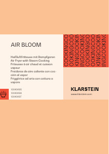 Bedienungsanleitung Klarstein 10040495 Air Bloom Fritteuse