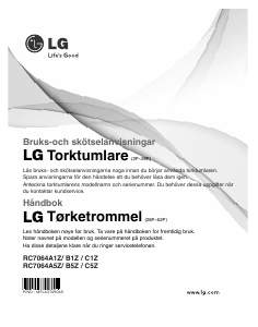 Bruksanvisning LG RC7064A5Z Torktumlare