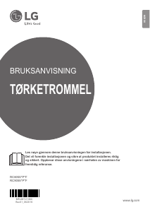 Bruksanvisning LG RC8055AP3F Tørketrommel